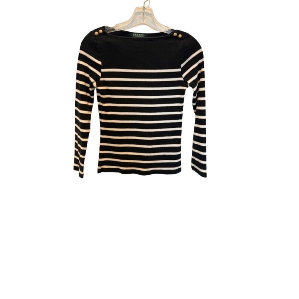 Lauren Ralph Lauren Striped Top Women’s Size PS
